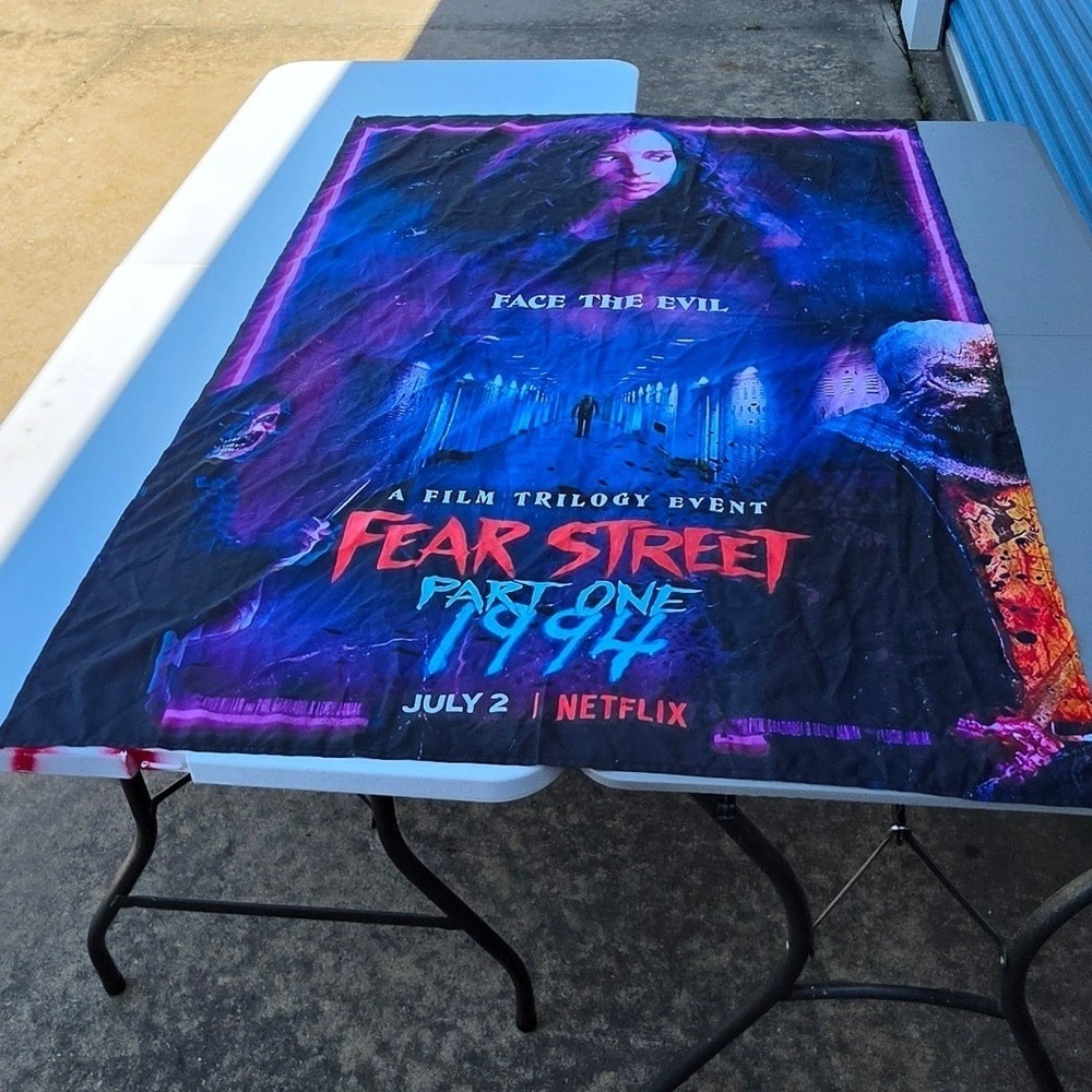 Fear Street Part One 1994 Netflix Movie Wall Hanging Fabric Tapestry 38x60Poster